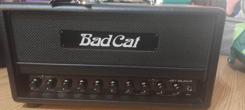 Bad Cat Jet Black 2-Channel 38-Watt Guitar Amp Head 2023 - Present - Black image 1