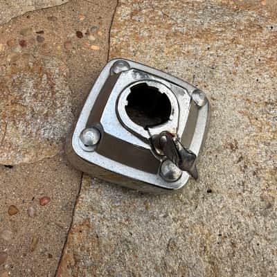 Tama VINTAGE Bass Drum Tom Post Mounting Plate Imperialstar Superstar Artstar image 1