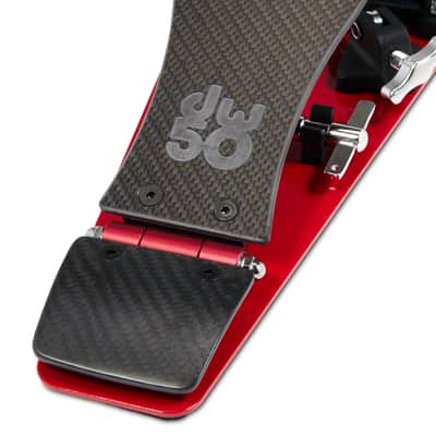 DW 50th Anniversary Carbon Fiber Single Pedal (DWCP5050AD4C) - New! image 2