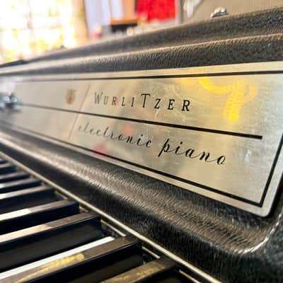Wurlitzer 200A 64-Key Electric Piano 1970’s Black original vintage USA image 4