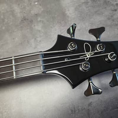 ESP Tom Araya Signature KISO CUSTOM SHOP 2012 CATALOG COVER & NAMM SHOW Slayer 4-String NEW OLD STOCK NOS RARE 35" Scale 24 Fret Bass Guitar image 11