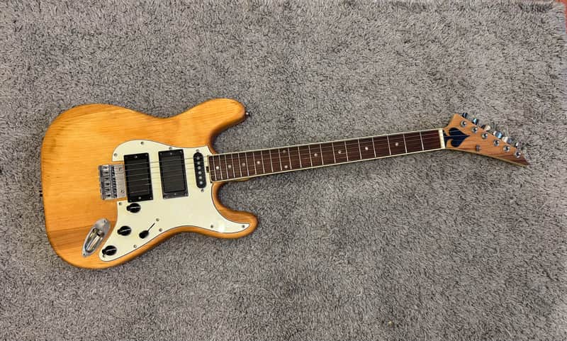 Custom Tramp Spades Strat Stratocaster Double cut Telecaster unique boutique metal machine image 1