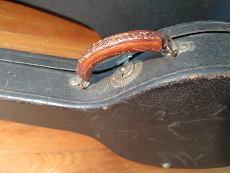 circa 1920 vintage antique banjolin banjo case Gibson MB-4 mandolin image 1