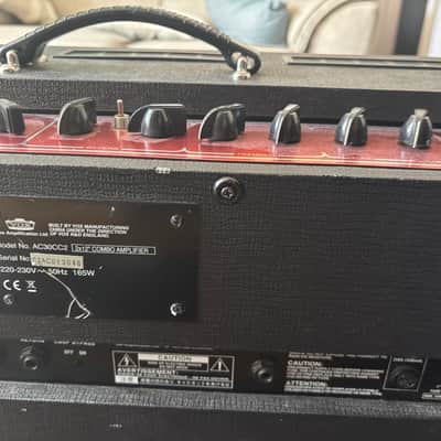 Vox AC30CC2X Custom Classic 2-Channel 30-Watt 2x12" Blue Alnico Guitar Combo 2005 - 2010 - Black image 3