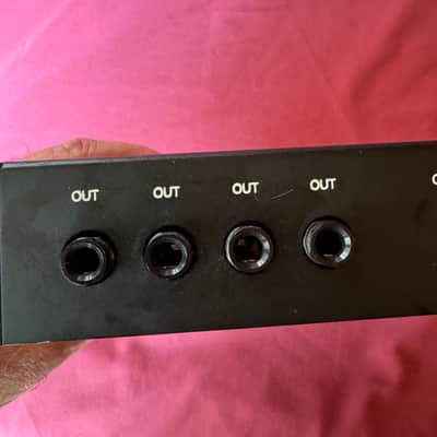INSANELY RARE Uptown Technologies Pedal Pusher 1-in 8-out Instrument Distribution System Multi Amp ‘90s GREAT RADIAL JD7 ALTERNATIVE image 5