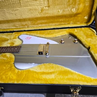 Epiphone 1963 Firebird I - Silver Mist W/ OHSC & PLEK*D #154 image 13