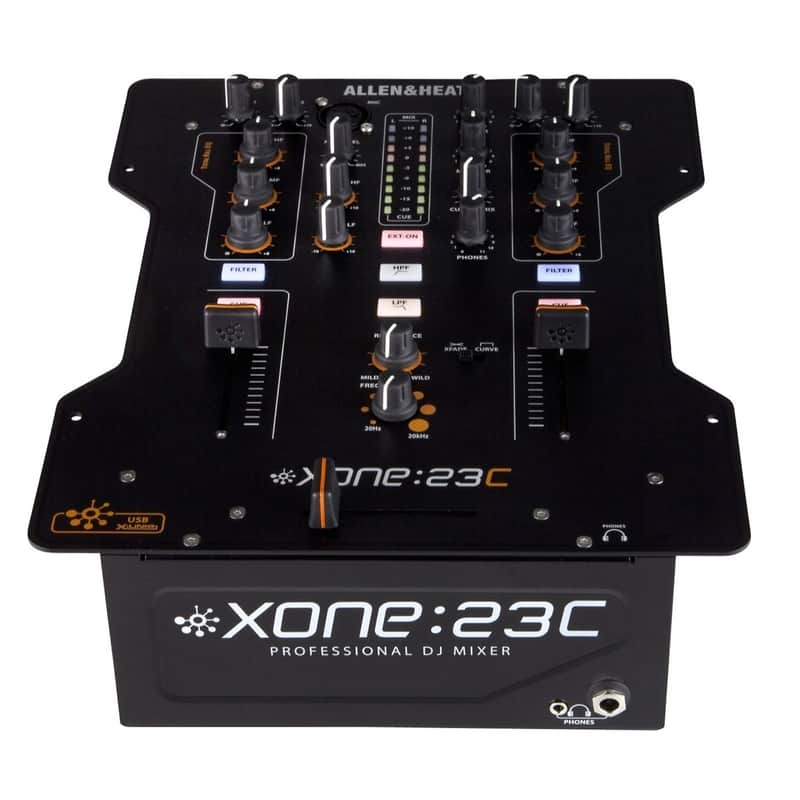Allen & Heath XONE:23C 2+2 Channel DJ Mixer w/ Soundcard | Reverb