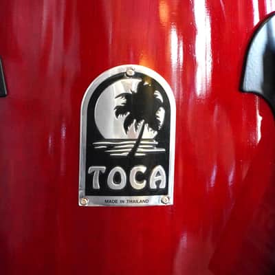 Toca Synergy Congas 10" and 11", with Stand (used) image 4