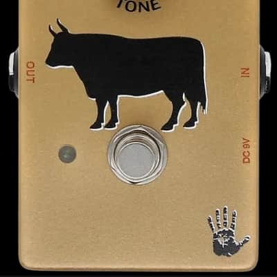 Mojo Hand FX Sacred Cow Professional Gold Overdrive Electric Guitar Effect Pedal image 3