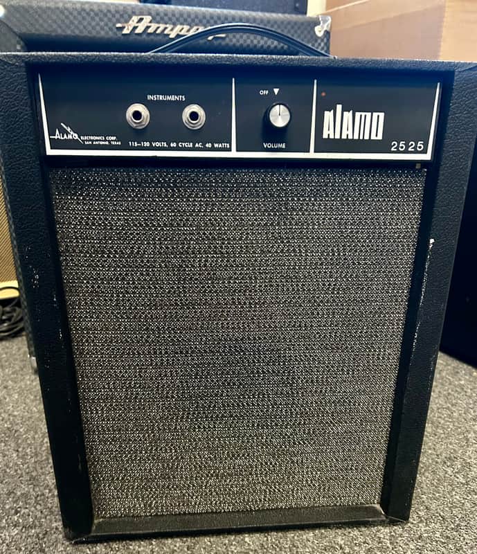 Poject Repair Late 60's Alamo Model 2525 Tube Guitar Practice Amp Great Sound Serviced Original image 1