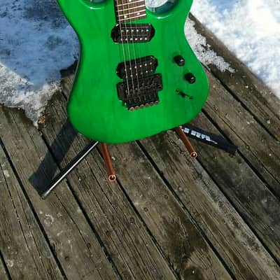 Hamer Diablo 1993 Trans Green image 8