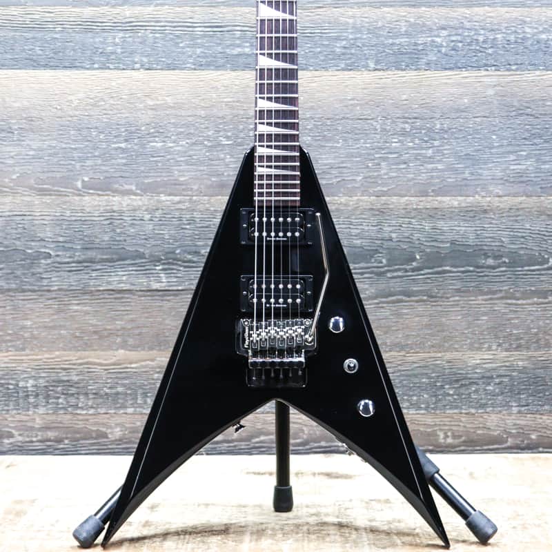 Jackson KV3 King V Black with Original Floyd Rose Bridge Electric Guitar w/Bag image 1