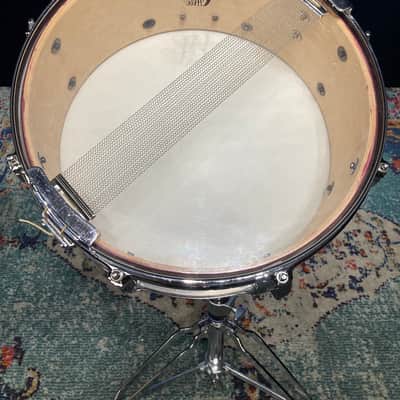 Modern Drum Shop NYC - 6x14" Wood 10-Lug Snare Drum - Red Stain Finish image 19