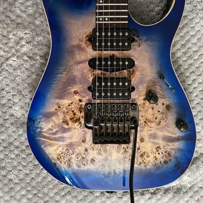 Ibanez RG1070PBZ-CBB Premium 2017 - 2019 - Cerulean Blue Burst image 6