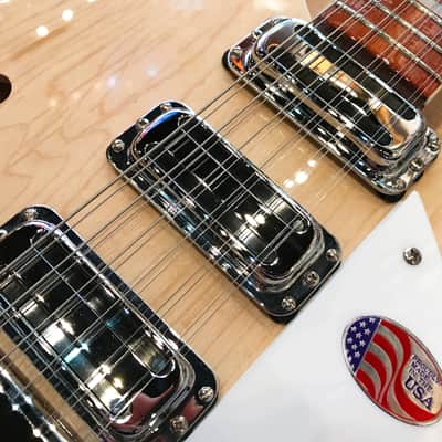 Rickenbacker 1993Plus 12-String Electric Guitar MapleGlo image 9