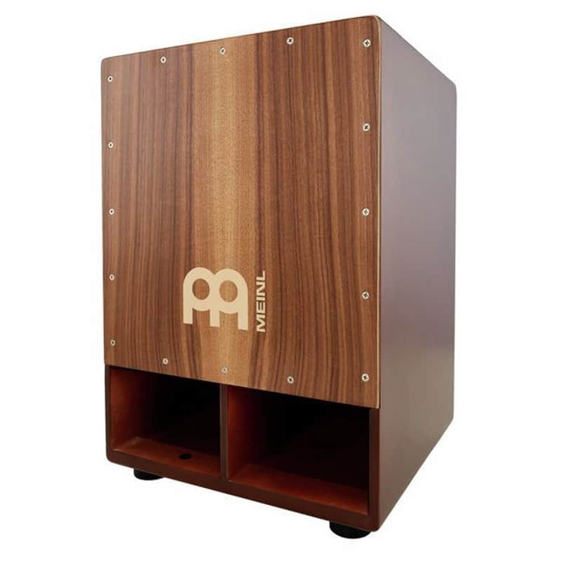 Meinl jumbo bass cajon walnut frontplate image 1