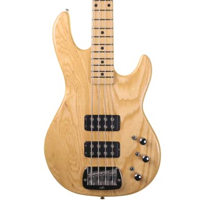 G&L Tribute L-2000 Active 4 String Bass Guitar, Natural Ash image 2