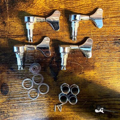 Economy Bass Tuners- 4 In Line (2000s - Chrome) image 4