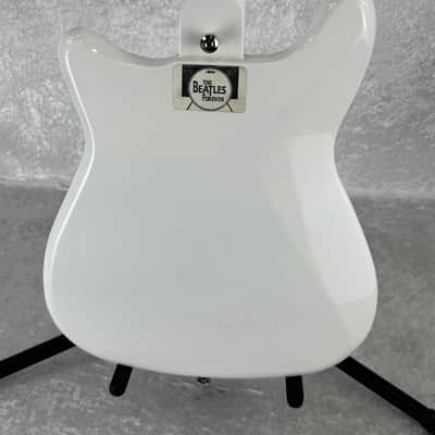 Epiphone Wilshire Custom Shop LTD guitar w/ Bigsby in white finish image 5