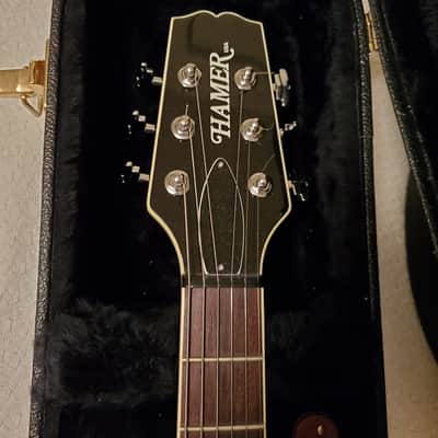 Hamer Newport Pro Black Cherry Burst image 4