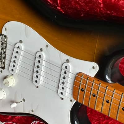 1994 Fender Stratocaster 1954 Reissue 40th Anniversary with 2 Cases Serial# 1905 image 7