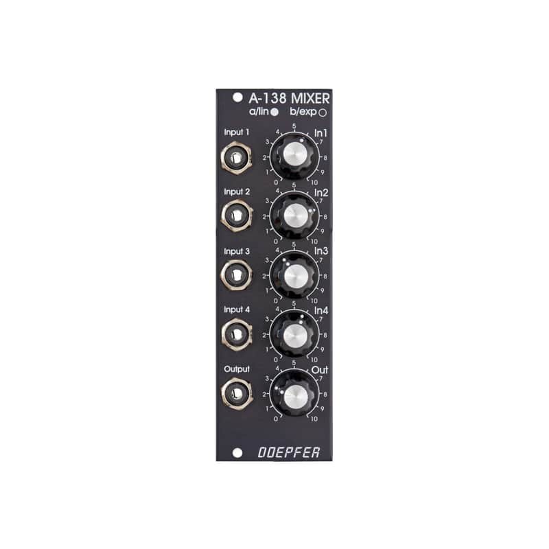 Doepfer A-138aV "LIN" Mixer with Linear Pots Vintage Edition image 1