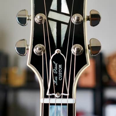 Gibson Custom Shop Les Paul Custom '68 Reissue Vintage White Ebony Board 2010 image 14