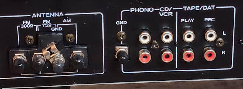 TEAC TEAC AG-500 stereo receiver 90s - Black | Reverb