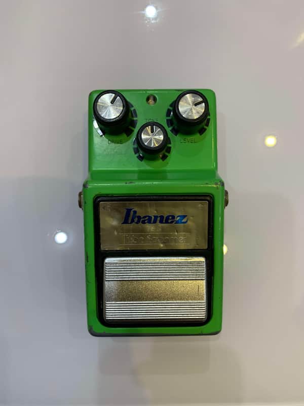 Ibanez TS9 Tube Screamer 1990s TA75558P Chip Silver label