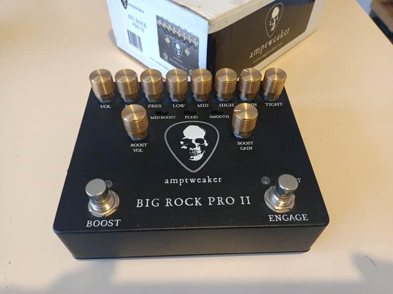 AMPTWEAKER USA BIG ROCK PRO V2 DUAL CHANNEL ALL ANALOG AMP MODELLER image 1