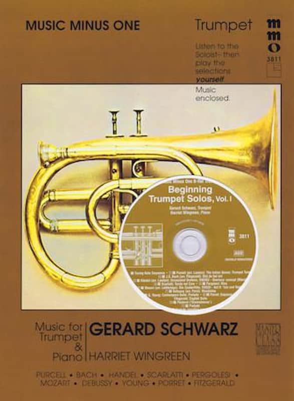 Beginning Trumpet Solos - Vol. 1 Music Minus One Trumpet image 1
