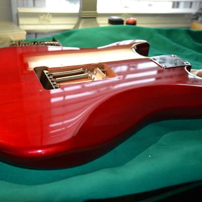 Fender Special Standard Stratocaster Partscaster Candy Apple Red with Custom Shop Texas Specials image 5