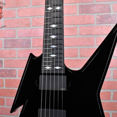 B.C.Rich USA Custom Shop Iron Bird MK2 with Reverse Headstock Black 2020 w/OHSC image 12