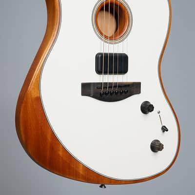 Fender American Acoustasonic Jazzmaster 2021 - Arctic White image 2