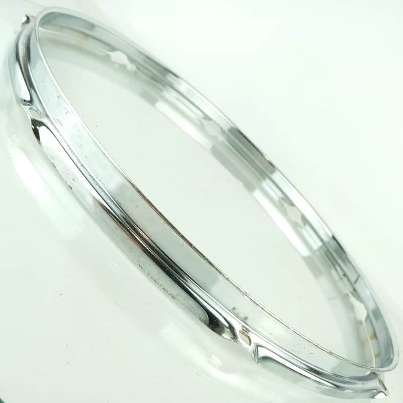 Ludwig 16"8Lug 1.6mm Floor Tom Drum Batter Rim/Hoop Triple Flange Vintage 60-70s image 1