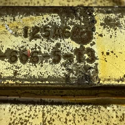 Fender 125A6A 1965 original output transformer image 2