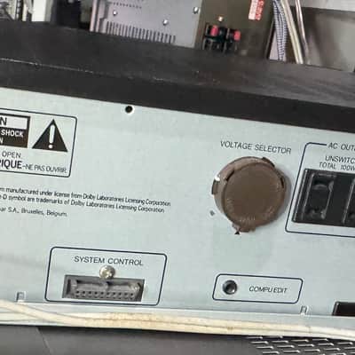 Sansui D-E750 Double Reverse Cassette Deck Tested Japan image 5