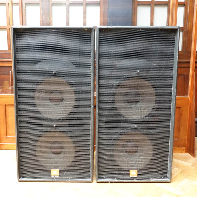 JBL SR-X Series SR4733X 2x15 Passive Speakers PAIR Black image 1