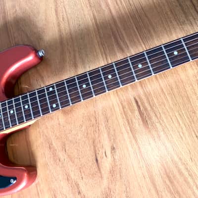 Vintage Kramer Focus 111S Strat Styled Electric Guitar Stunning Blood Salmon! image 3