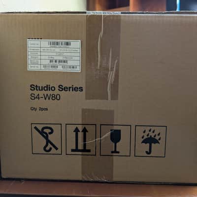 Dynaudio Studio Series S4-W80 In-Wall Speakers (Pair) Original Box image 3