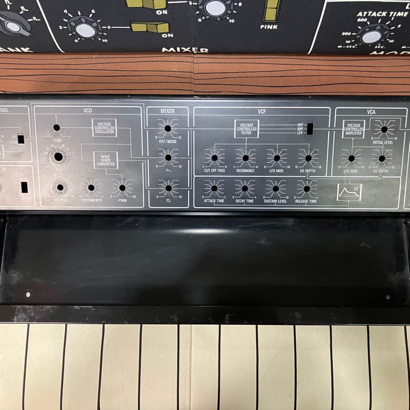 1978 – 1983 Yamaha CS-5 Monophonic Synthesizer Black