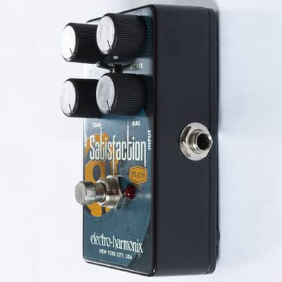 EHX Electro-Harmonix Satisfaction Plus Classic Fuzz Guitar Effect Pedal image 4