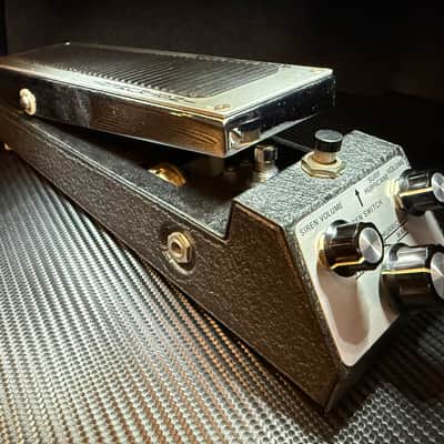 Shin Ei  Mayfair- Exciter Wah-Volume-Surf-Hurricane-Siren multi effects pedal, Japan, 1970s - Black-Chrome image 1