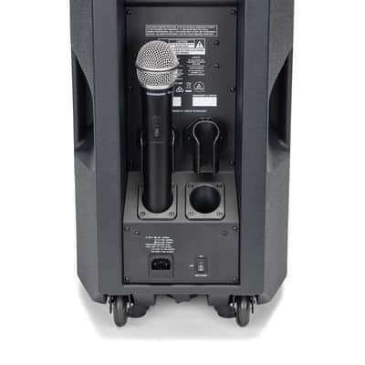 Immagine Samson Expedition XP310w Rechargeable Portable PA - 300 watts 2-way 10" Woofer Bluetooth (Con 88) UHF Wireless Q7 HH mic (rechargeable battery) - D Band Wireless - 4