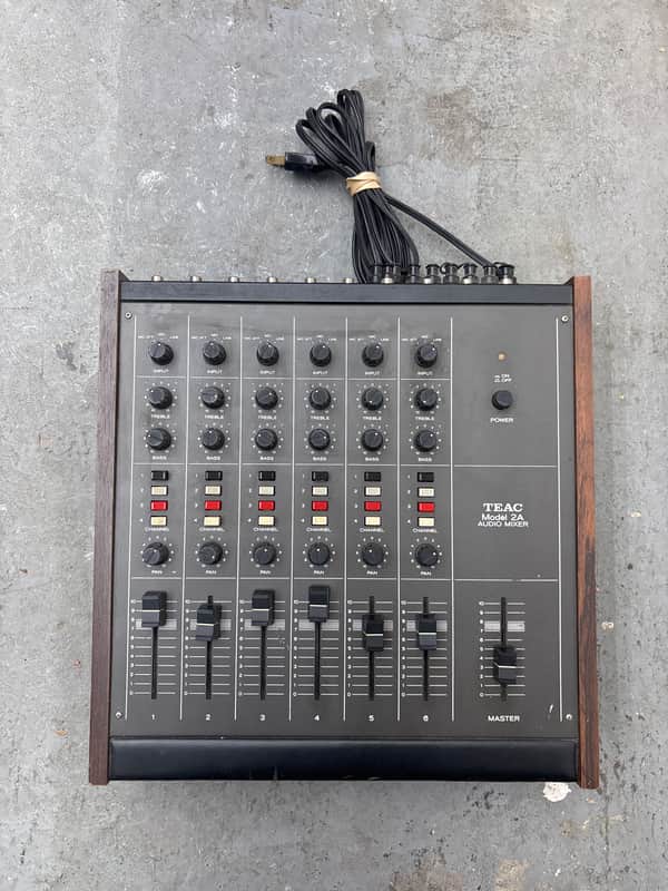 6 channel mixer Teac Model 2a line mixer | Reverb