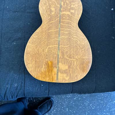Lovely Lyon & Healy spruce top, oak-bodied parlor guitar circa 1908 image 13