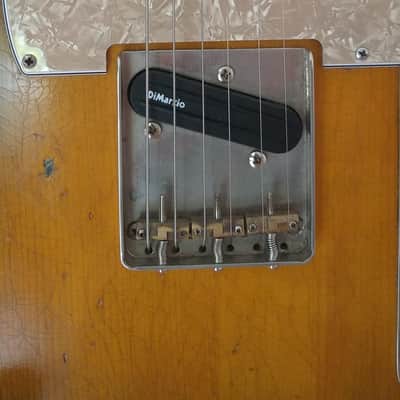REAL GUITARS 54 T-STYLE CUSTOM BUILD MASTERGRADE WOOD inkl. SCC Case 2013 - aged 3 tone sunburst image 2