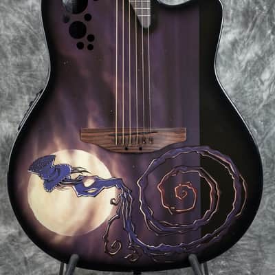 Ovation DJ Ashba DJA-34 Demented Series Acoustic Electric | Reverb