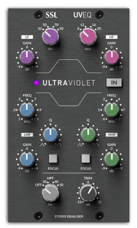Solid State Logic Solid State Logic UltraViolet EQ 500 Module 4 Band Stereo Equalizer