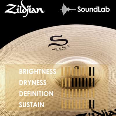 Zildjian S20RR S Series 20" Rock Ride Drum Set Cymbal image 2